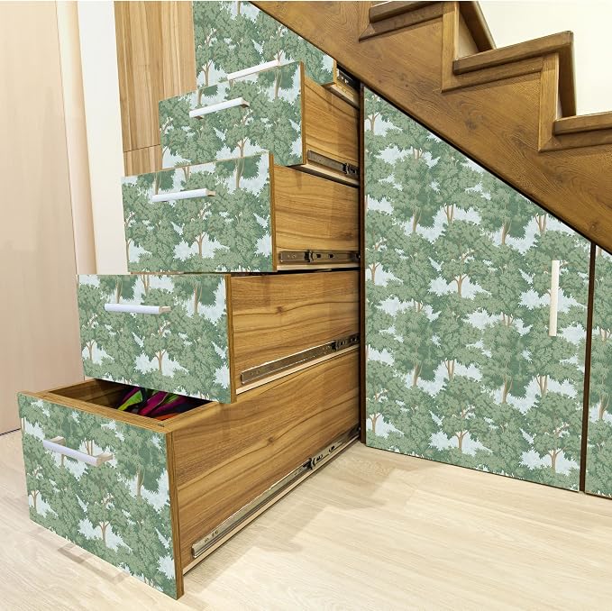 Main Street Peel and Stick Wallpaper Eco-Friendly Sheets 12 Pack, 11 X 16 Inch - Image 4