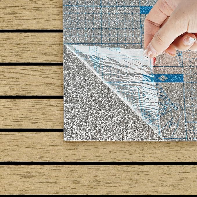 Peel and Stick Beige Wood Panels - Image 6