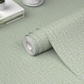 WADILE Grasscloth Peel and Stick Wallpaper 15.7in x 787.4in, Textured Contact by WADILE