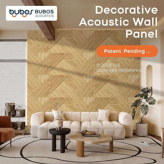 BUBOS 6 Pack Acoustic Wall Panels - Image 2