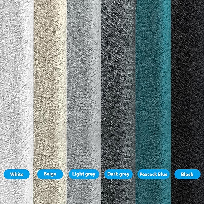 MaKefeile Room Divider Curtains Total Blackout Privacy Curtain Panel Room - Image 5