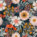 HAOKHOME Boho Peel and Stick Wallpaper Floral Wall Paper Removable by HAOKHOME