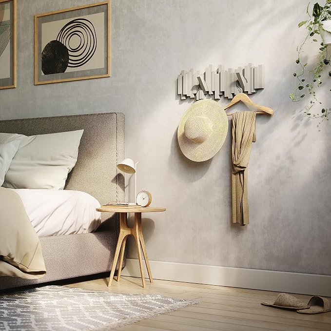 Umbra Sticks Wall-Mounted Coat Rack Rail Hook - Image 9