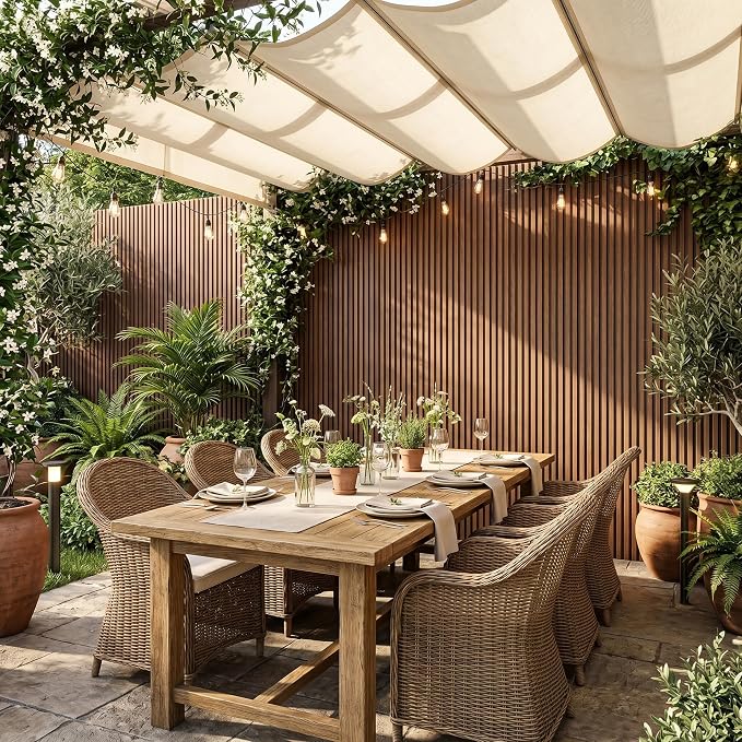 From Plain to Beautiful in Hours WPC Exterior Wall Slat Panels Waterproof - Image 21