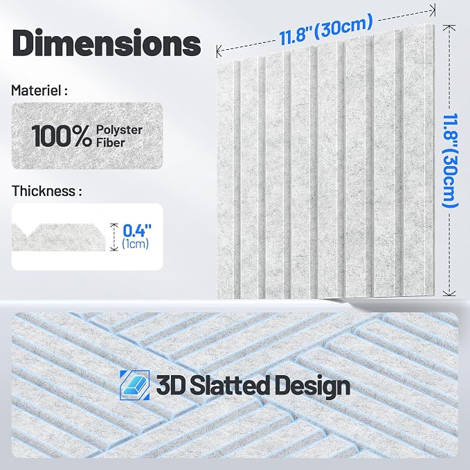 20 Pack Sound Proof Foam Panels - Image 7
