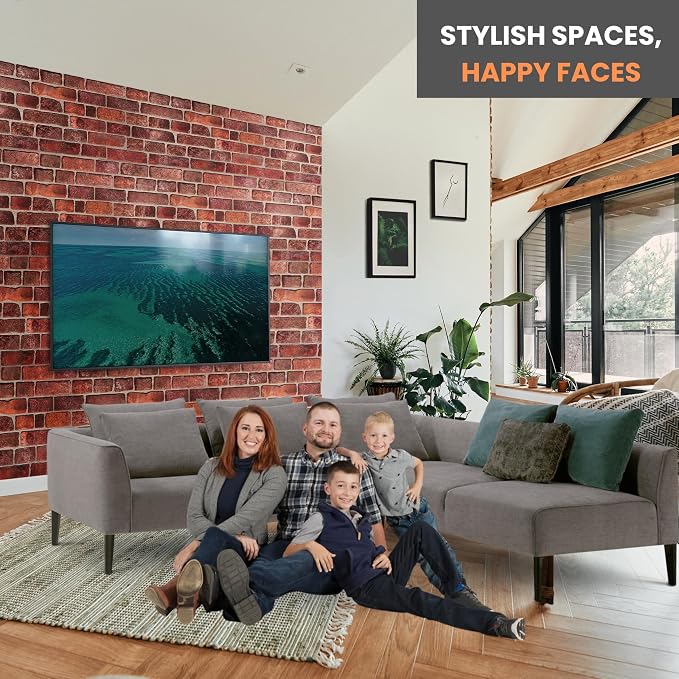 3D Faux Brick Wall Panels 37.8’’ x 18.9’’ - Image 7