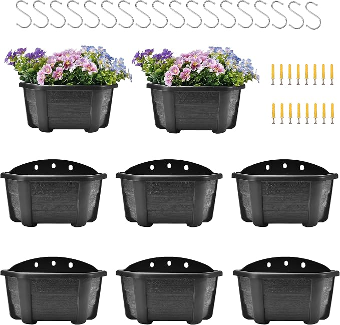 9.8 Inches Self Watering Wall Planters by OrimercGarden