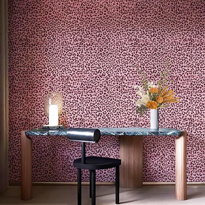 Leopard Print Peel and Stick Wallpaper, Waterproof Removable Self Adhesive - Image 7