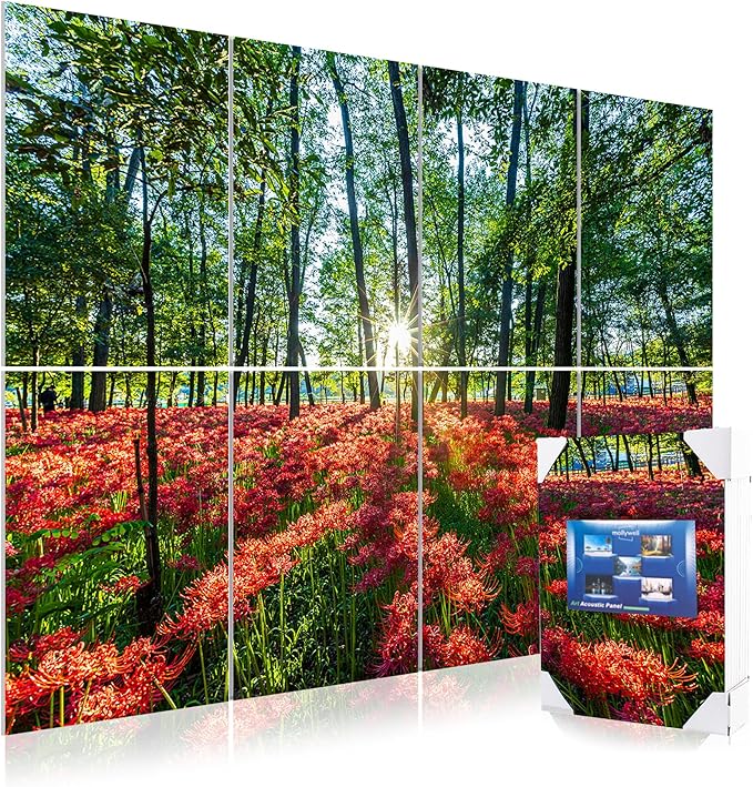 Mollywell Art Acoustic Panels, Sound Proofing, Wall Decoration, Suitable by Mollywell