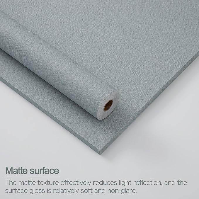 24"x393" Grasscloth Peel and Stick Wallpaper Fabric Textured Contact Paper - Image 3