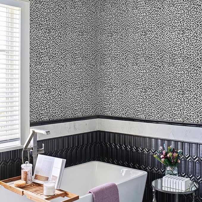 Leopard Print Peel and Stick Wallpaper, Waterproof Removable Self Adhesive - Image 5