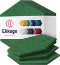 Acoustic Panels 12-Pack Soundproof Wall Panels 12"X10.4"X0.4" Sound Panels High by EkkogoAcousticPanels