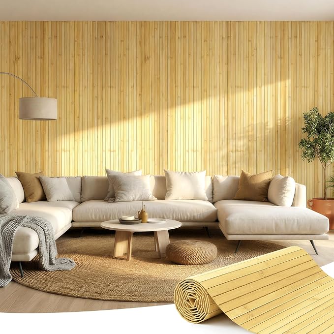 Bamboo Wall Panel, Peel and Stick wall Panels, paneles decorativos para pared - Image 2