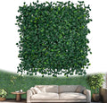 ODTORY Artificial Greenery Grass Wall Panel, 10x10 Inch 6-Pack, UV-Anti Fake by ODTORYHOME