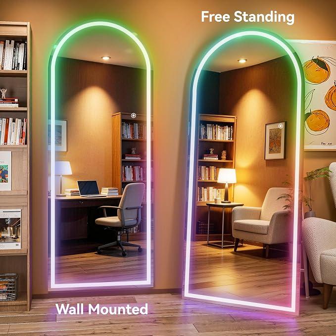 Hasipu Arch Full Length Mirror 75 x 28 in - Image 8
