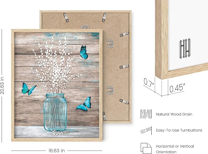 HAUS AND HUES Flower Wall Decor - Image 3