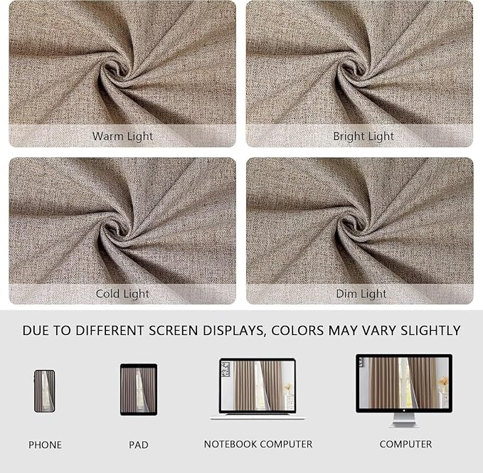 IGEMAEVE 100% Blackout Curtains - Image 9
