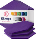Acoustic Panels 12-Pack Soundproof Wall Panels 12"X10.4"X0.4" Sound Panels High by EkkogoAcousticPanels