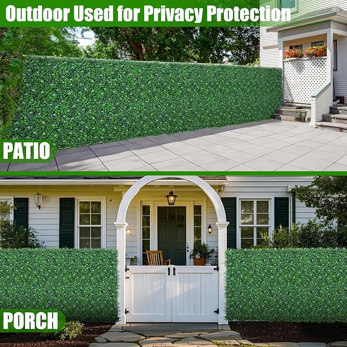 EverNture 48"x120" Grass Wall Panels, Artificial Grass Backdrop, Fake Greenery - Image 7