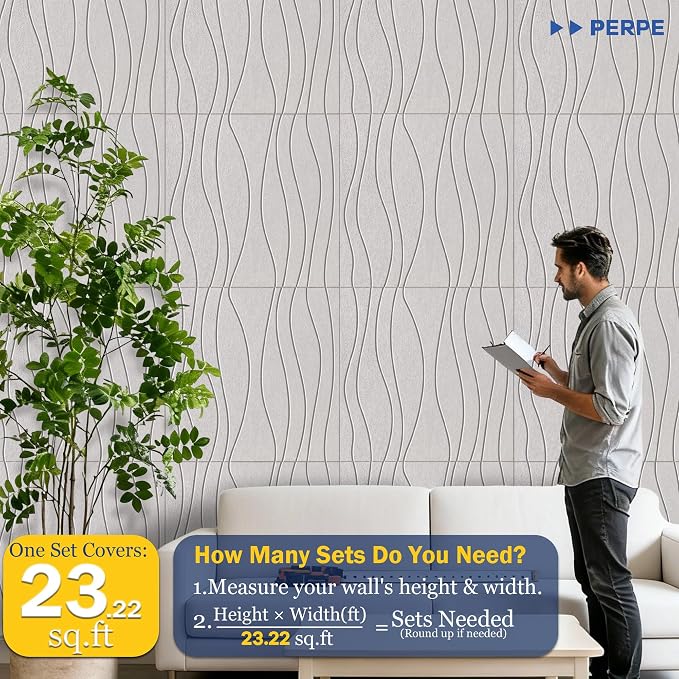 6 PCS Acoustic Panels, 23.6x23.6'' Self-Adhesive Soundproof Wall Panels - Image 3