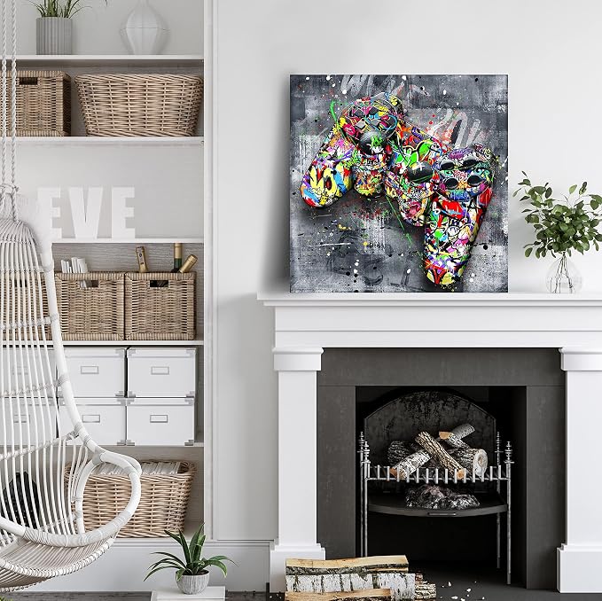 SIXTTART Gaming Wall Decor for Bedroom - Image 2