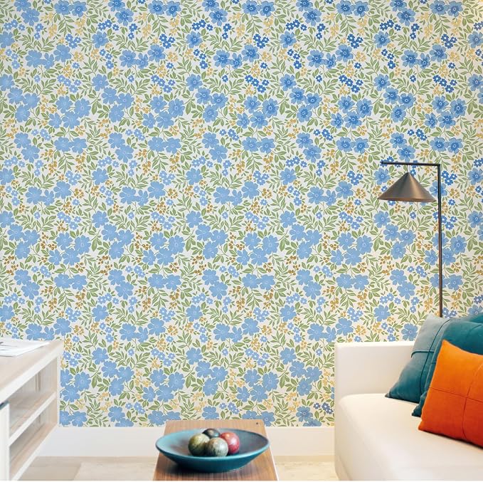 Main Street Peel and Stick Wallpaper Eco-Friendly Sheets 12 Pack, 11 X 16 Inch - Image 6