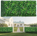 fanado Artificial Grass Wall Panels 40"x120", Hedge Green Wall Decor Backdrop by Unknown