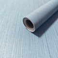 Dviolet Blue Grasscloth Textured Fabric Contact Paper Peel and Stick Boho by Dviolet