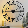 CLXEAST Silent 24 Inch Wall Clocks by CLXEAST