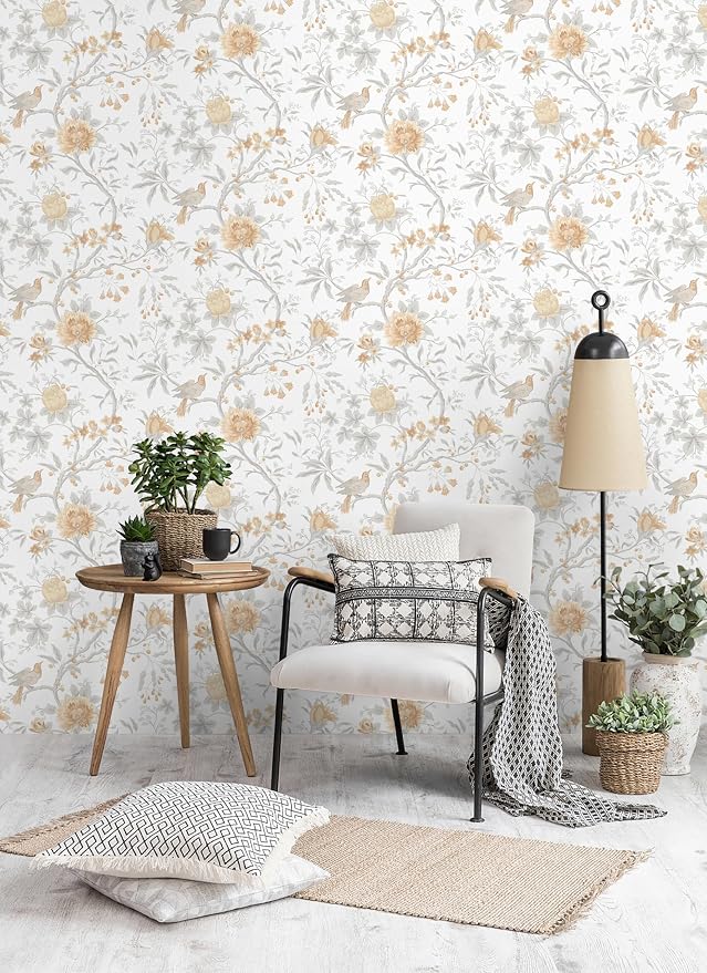 CiCiwind 17.3" × 197" Floral Peel and Stick Wallpaper - Image 8