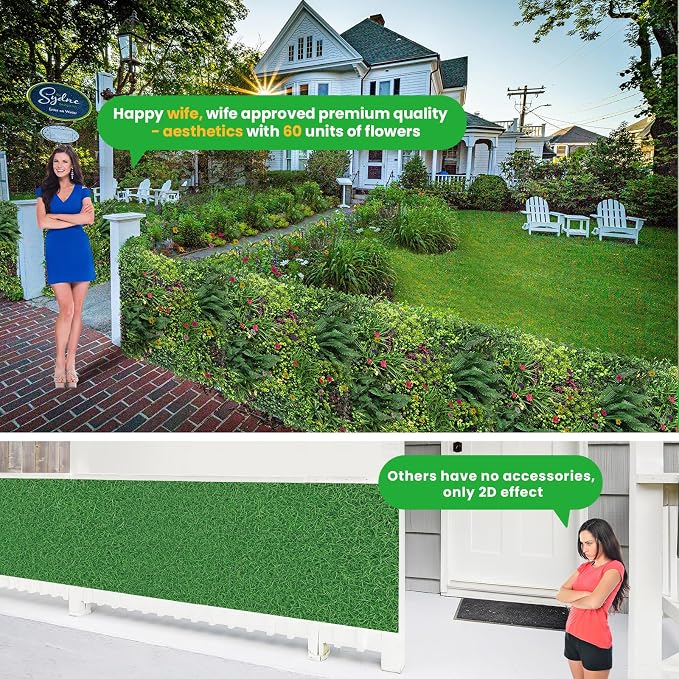 Artificial Grass Wall Panels for Indoor Outdoor, 3D Boxwood Panels - Image 8