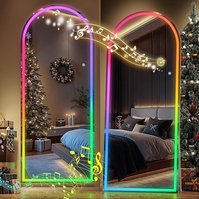 Hasipu Arch Full Length Mirror 77 x 30 in by Whatssuitableisthebest