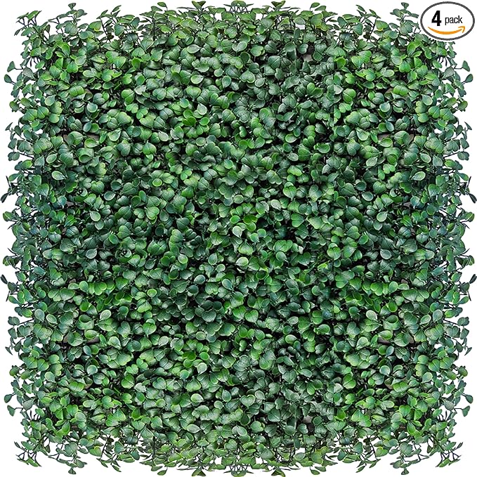 ODTORY Artificial Grass Wall Panels Backdrop: 40"x40" UV-Anti New Bottom Plate by ODTORYHOME