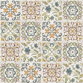 Wudnaye Bohemian Wallpaper Peel and Stick Faux Tile Contact Paper 17”×118” Tile by Wudnaye