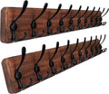 SKOLOO Rustic Large Wall Mounted Coat Rack-38.6'' Long Coat Rack by SKOLOO