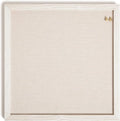 U Brands Rustic Linen Bulletin Board, Industrial Grade Pinning Surface by UBrands