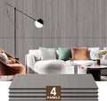 4 Pack Wood Panels for Wall, 47.2"×23.6" Wood Slat Acoustic Panels for Wall by Ritollo