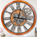 The B-Style Large Wall Clock 36 inch Moving Gear Wall Clock Oversized Vintage by TheB-StyleTB