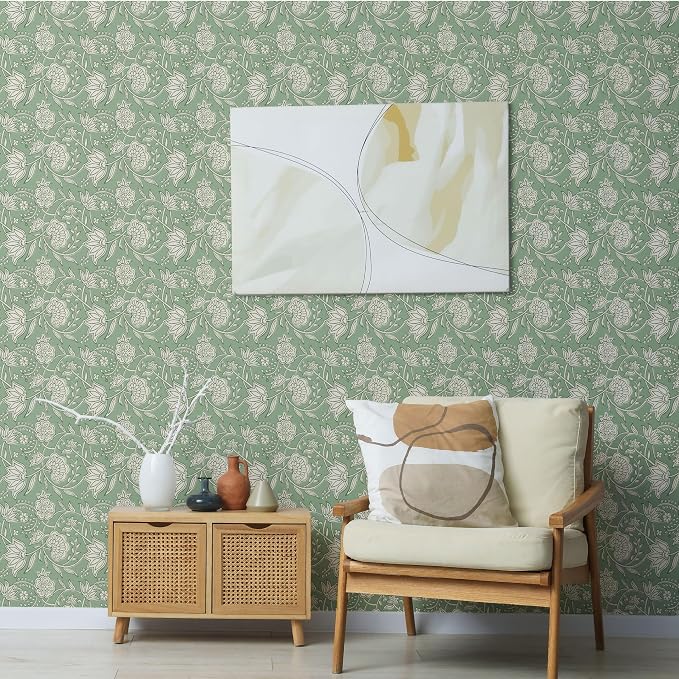 Main Street Peel and Stick Wallpaper Eco-Friendly Sheets 12 Pack, 11 X 16 Inch - Image 6