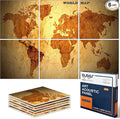 BUBOS 6 Pack Self-Adhesive Acoustic Wall Panels, 70.8" x 47.2" Sound Panels by BUBOS