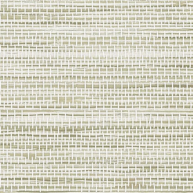 Rugreat Textured Grasscloth Wallpaper Peel and Stick 240inL 17.3inW Beige by ExploringWallpaperArtwithRugreat