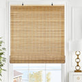 LazBlinds Cordless Bamboo Blinds, Roll Up Shades by LazBlinds