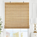 LazBlinds Cordless Bamboo Blinds, Roll Up Shades by LazBlinds