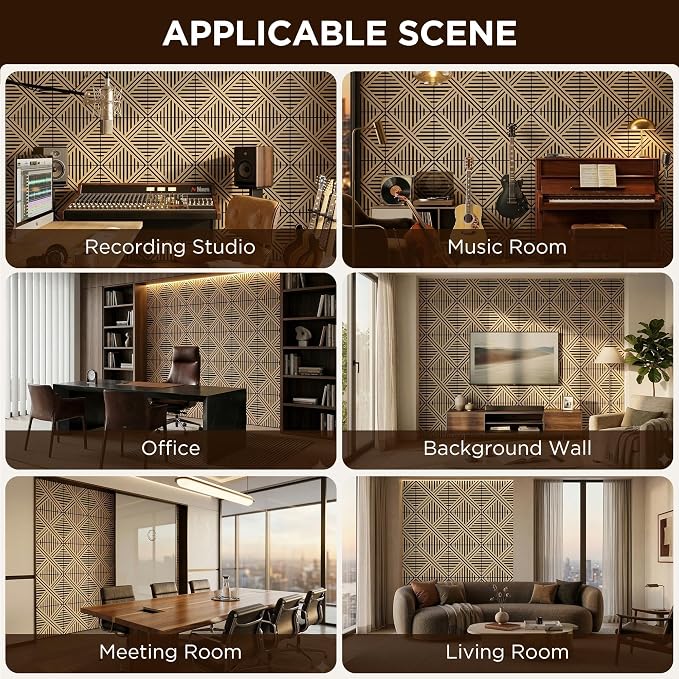 Acoustic Wall Panels, Decorative Acoustic Panels - Image 7