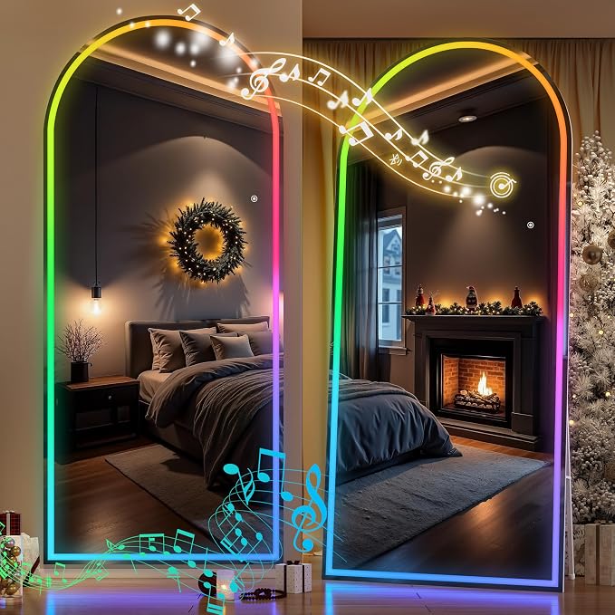 Hasipu Arch Full Length Mirror 83 x 36 in by Whatssuitableisthebest