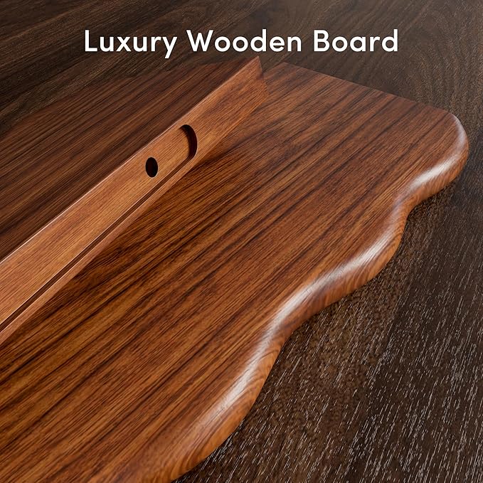 YUFLINX 24inch Walnut Finished Floating Shelves - Image 5