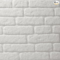 Wall!Supply 3D Wall Panels – Faux Brick, Covers 25.84 Sq Ft by WallSupply