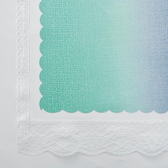 XiDi Curtains for Bedroom Decor, Rainbow Purplgreen grey52/90 - Image 8