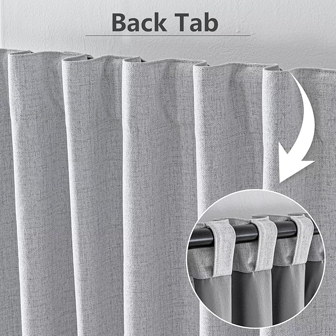 IGEMAEVE 100% Blackout Curtains 84 Inch Length - Image 3