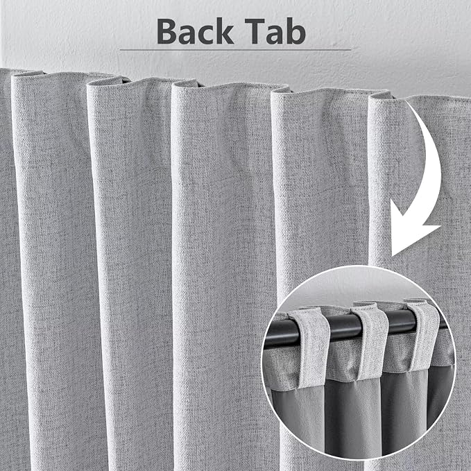 IGEMAEVE 100% Blackout Curtains 72 Inch Length - Image 3